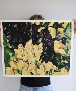 Alternative view of 'Yellow Halo II' Medium Print